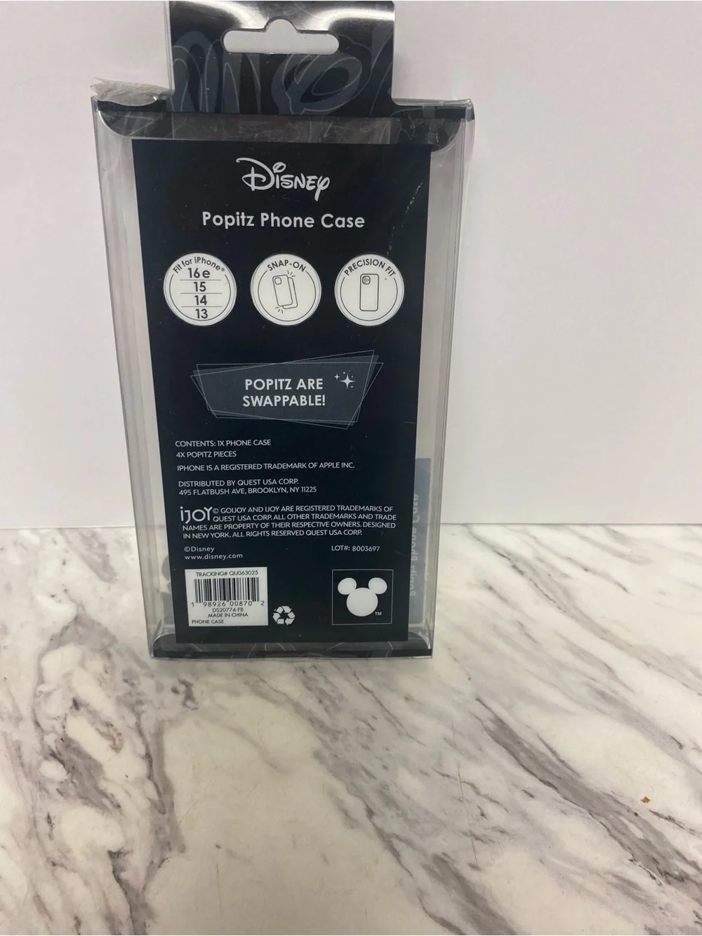 Disney Purple Halloween Charm iPhone Case with Polka Dots